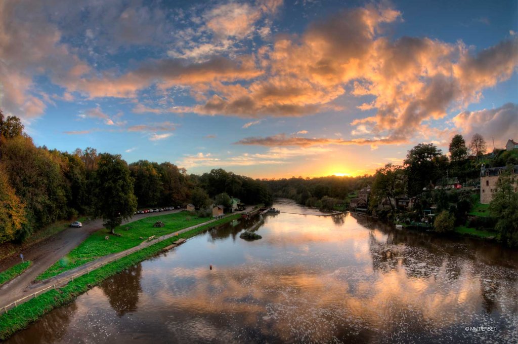 The Mayenne river